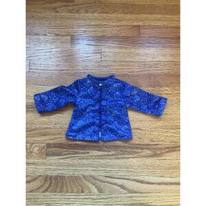American Girl Doll Blue Floral Jacket Traditional Chinese Style Outfit